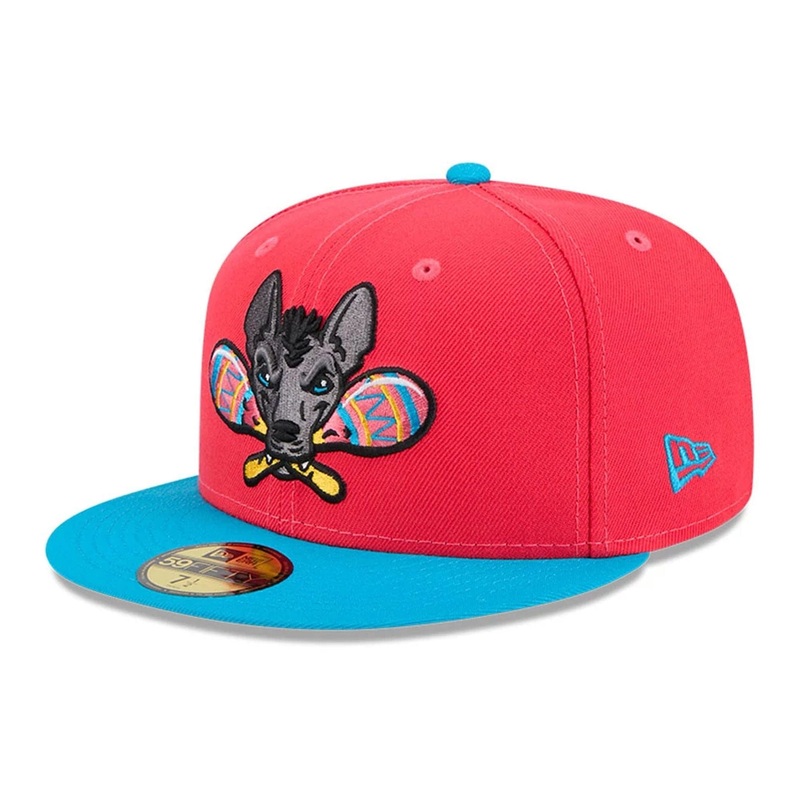 Gwinnett Stripers MiLB Copa de la Diversion Bright Pink 59FIFTY Fitted Cap