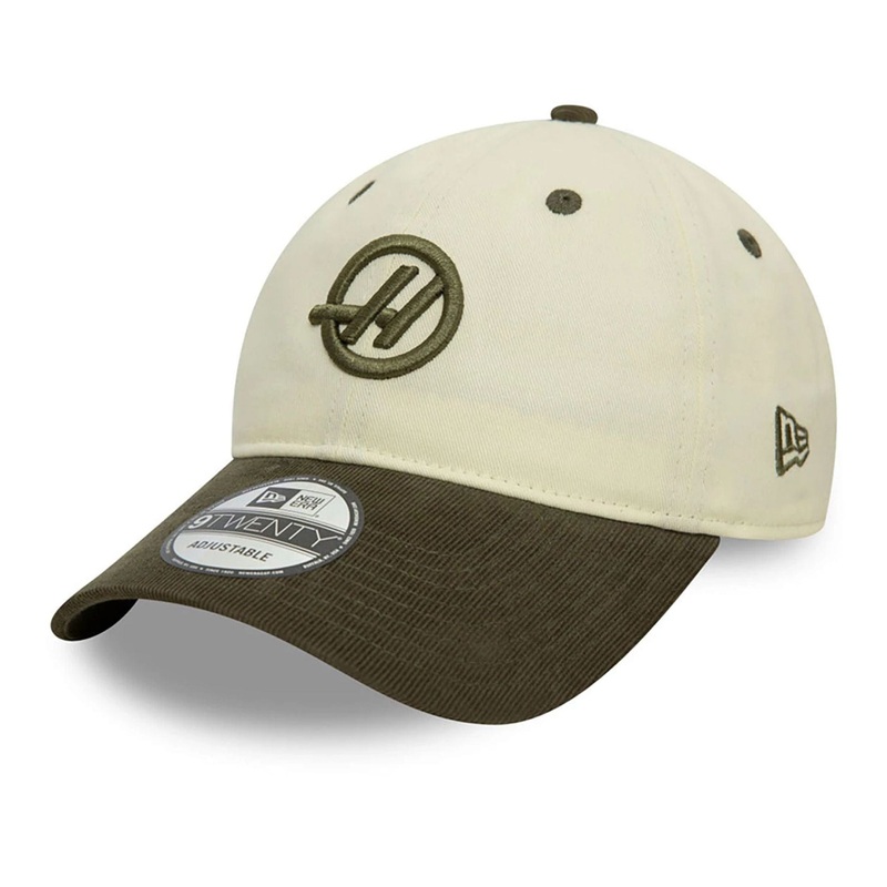 MoneyGram Haas F1 Team Seasonal Cream 9TWENTY Adjustable Cap