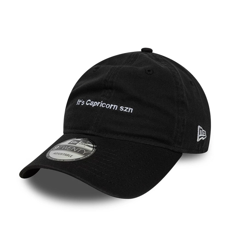 New Era Zodiac Capricorn Black 9TWENTY Adjustable Cap