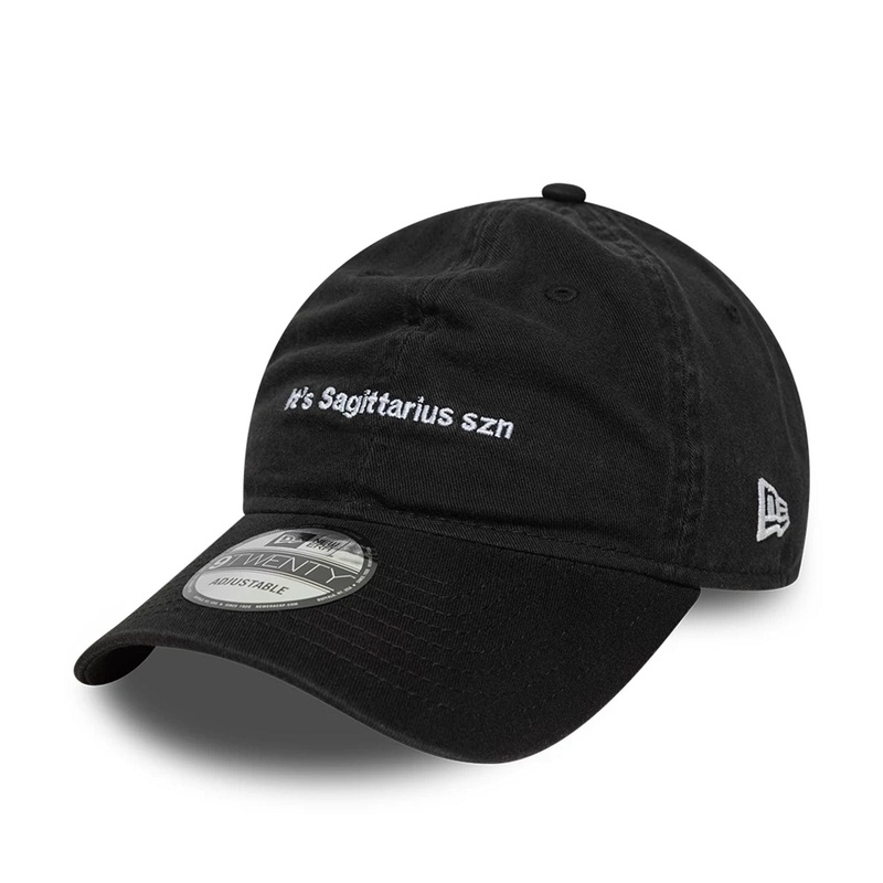 New Era Zodiac Sagitarius Black 9TWENTY Adjustable Cap