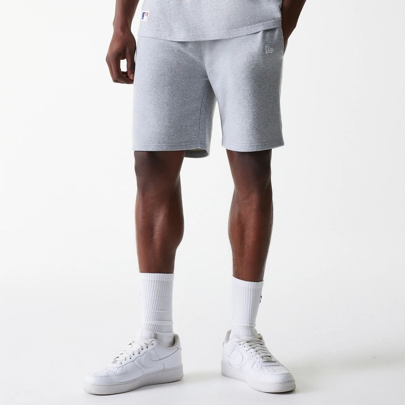 New York Yankees MLB League Essential French Terry Grey Shorts