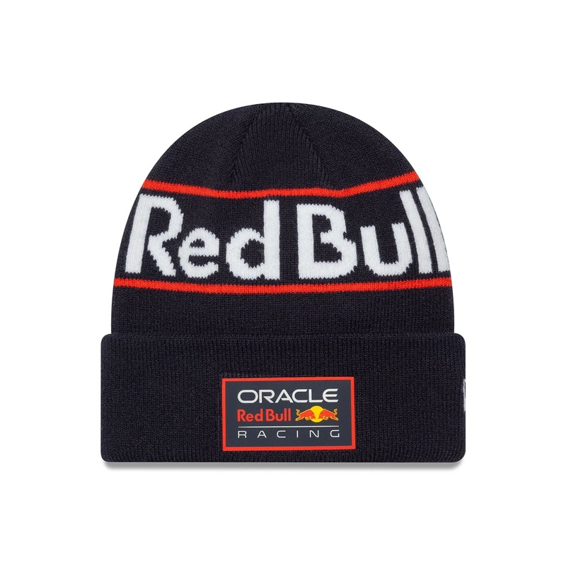 Red Bull Racing Youth Team Dark Blue Cuff Knit Beanie Hat