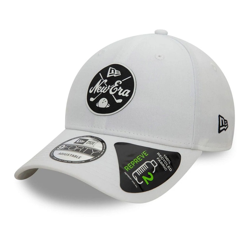 Repreve New Era Mono White 9FORTY Adjustable Cap
