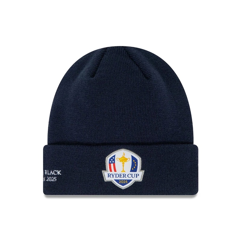 Ryder Cup Europe 2025 Core Dark Blue Cuff Knit Beanie Hat