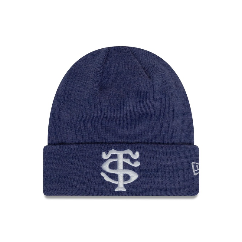 Stade Toulousain Seasonal Dark Blue Cuff Knit Beanie Hat