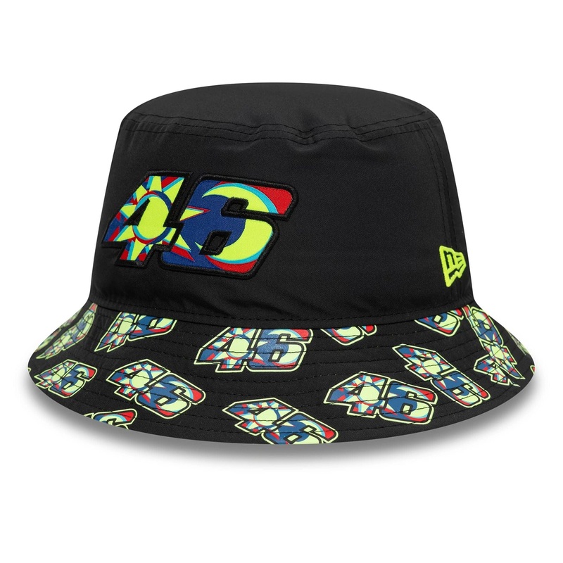 VR46 Moon Sun Black Bucket Hat