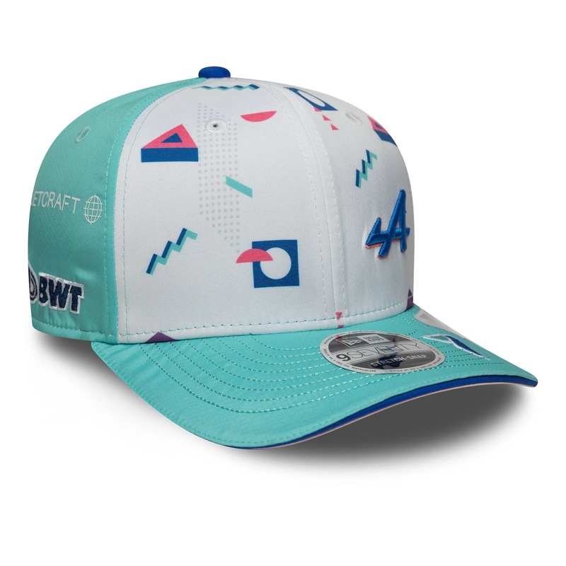 Alpine Racing Jack Doohan Miami Race Special Multi 9SEVENTY Stretch Snap Adjustable Cap