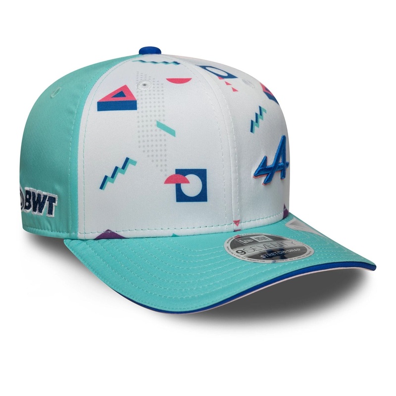 Alpine Racing Miami Race Special Multi 9SEVENTY Stretch Snap Adjustable Cap