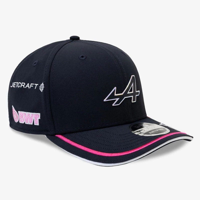 Alpine Racing Replica Driver Jack Doohan Navy 9SEVENTY Stretch Snap Adjustable Cap