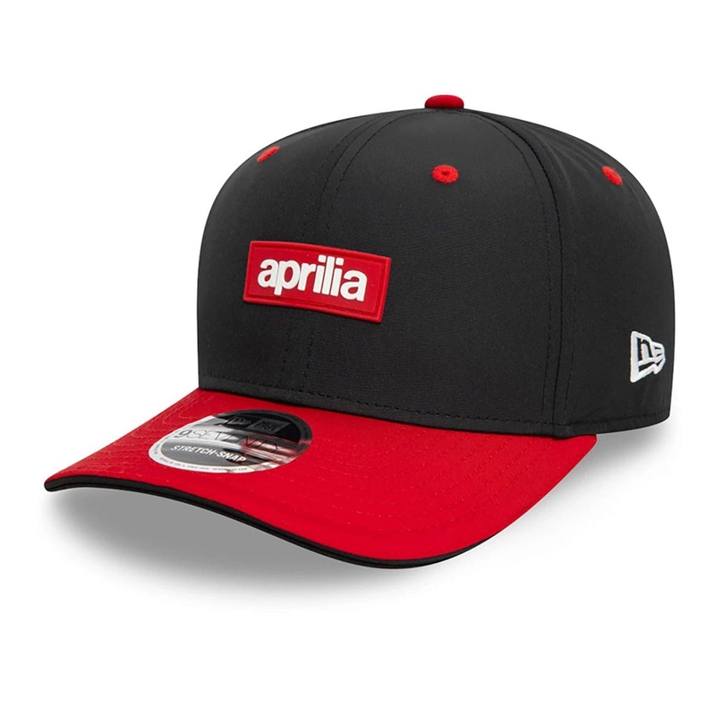 Aprilia Core Black 9SEVENTY Stretch Snap Adjustable Cap
