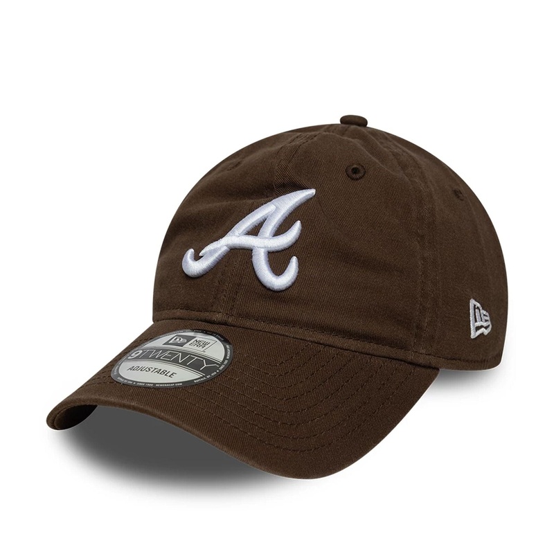 Atlanta Braves MLB Browns Dark Brown 9TWENTY Adjustable Cap