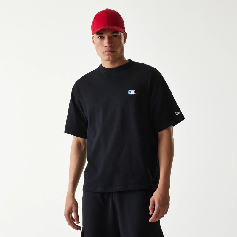 MLB All Over MLB 30 Team Black T-Shirt