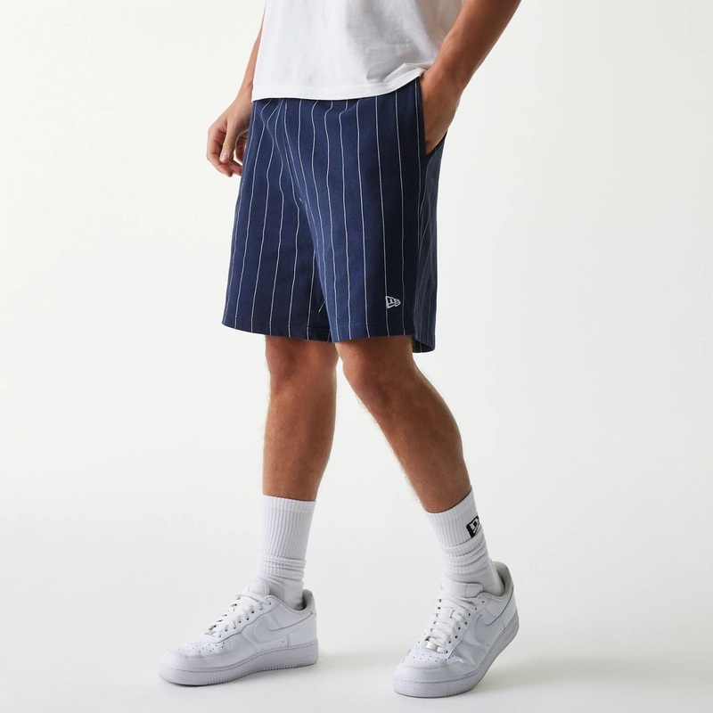 New Era Japan Heavyweight Cotton Navy Shorts