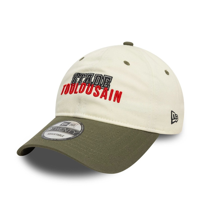 Stade Toulousain Contrast Visor White 9TWENTY Adjustable Cap