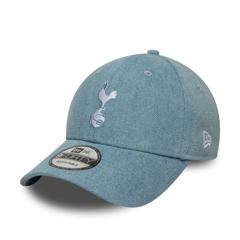Tottenham Hotspur FC Denim Pastel Blue 9FORTY Adjustable Cap