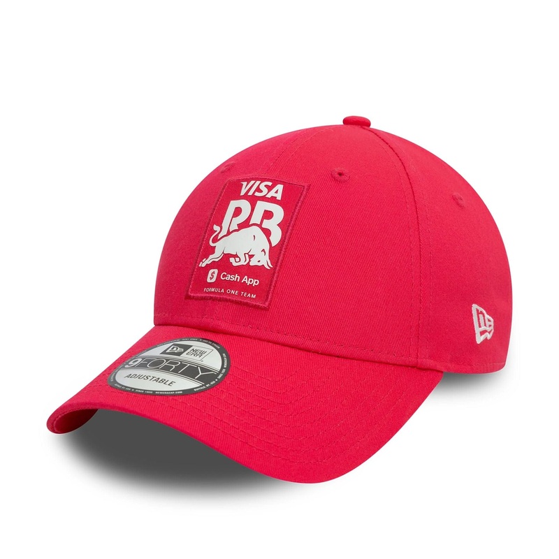 Visa Cash App Racing Bulls Seasonal Bright Pink 9FORTY Adjustable Cap