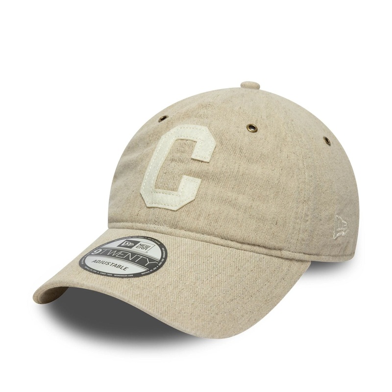 Chicago Cubs MLB Cooperstown Patch Cream 9TWENTY Adjustable Cap