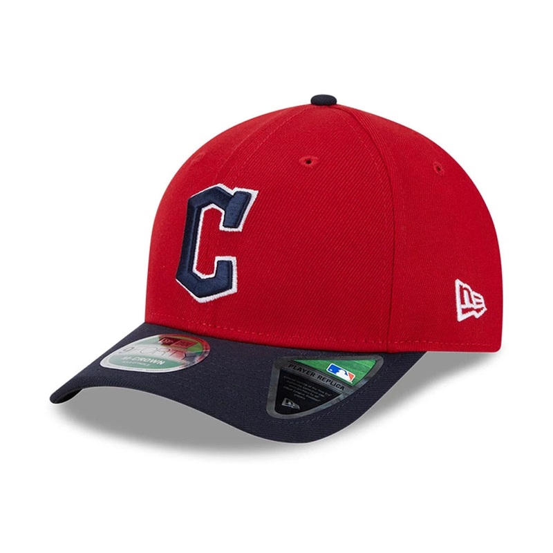 Cleveland Guardians MLB Player Replica Red 9FORTY M-Crown Adjustable Cap