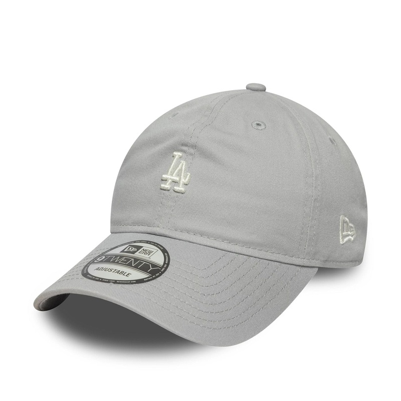 LA Dodgers MLB Mini Logo Washed Grey 9TWENTY Adjustable Cap