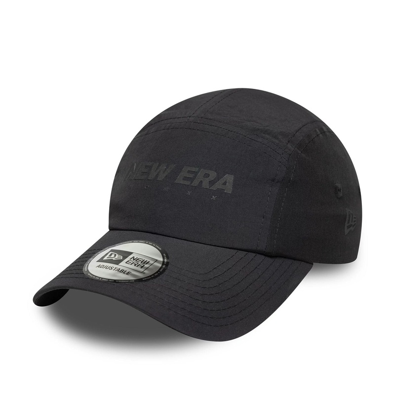 New Era Tech Black Runner Adjustable Cap