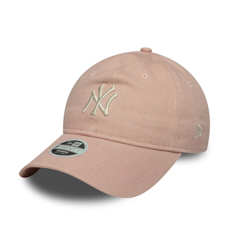 New York Yankees Womens MLB Dye Denim Pastel Pink 9TWENTY Adjustable Cap