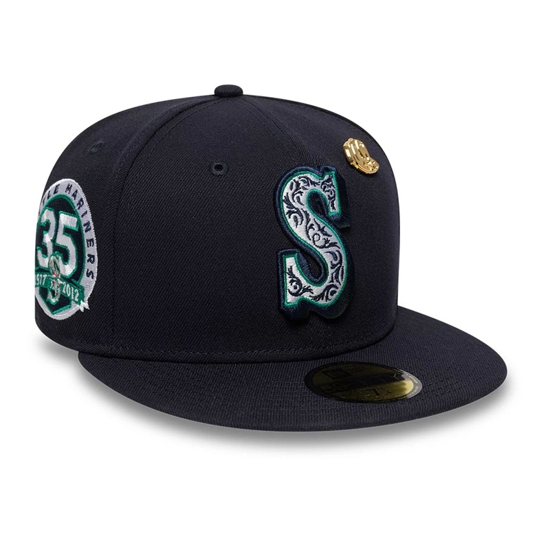 Seattle Mariners Cooperstown Seasonal Navy 59FIFTY FItted Cap