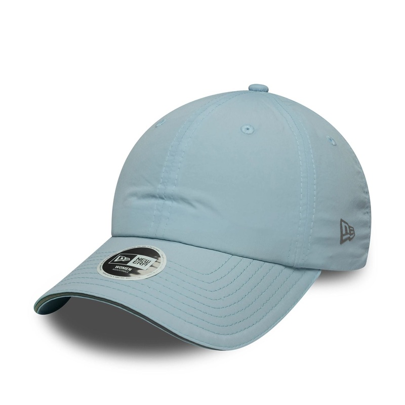 Womens New Era Pastel Blue Pony Tail Adjustable Cap