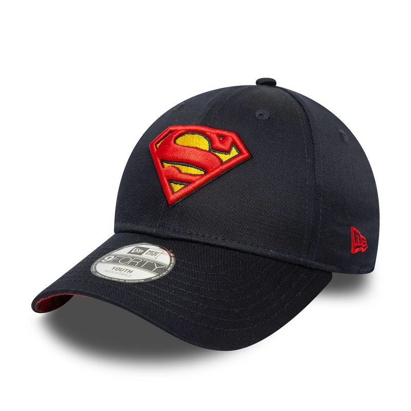 Youth DC Superman Navy 9FORTY Adjustable Cap
