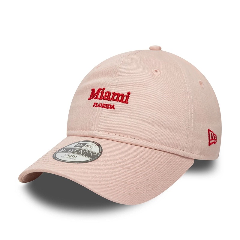 Youth New Era City Pastel Pink 9TWENTY Adjustable Cap
