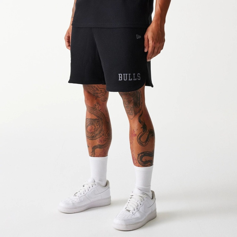 Chicago Bulls NBA Waffle Black Shorts