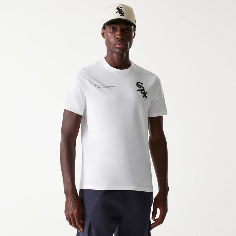 Chicago White Sox MLB Arch Graphic White T-Shirt