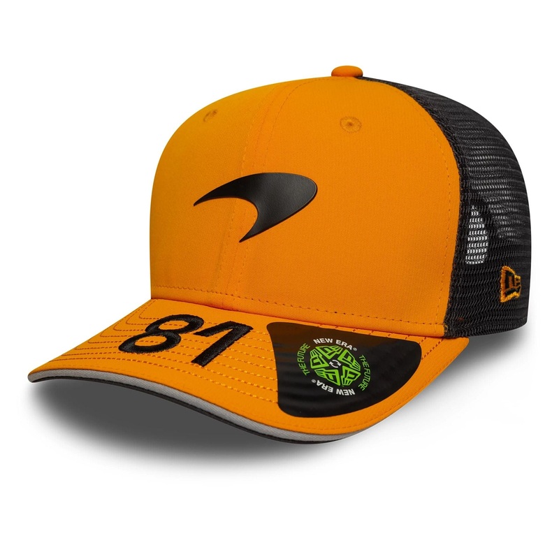 McLaren Racing Youth Replica Oscar Piastri Orange 9SEVENTY Stretch Snap Adjustable Cap