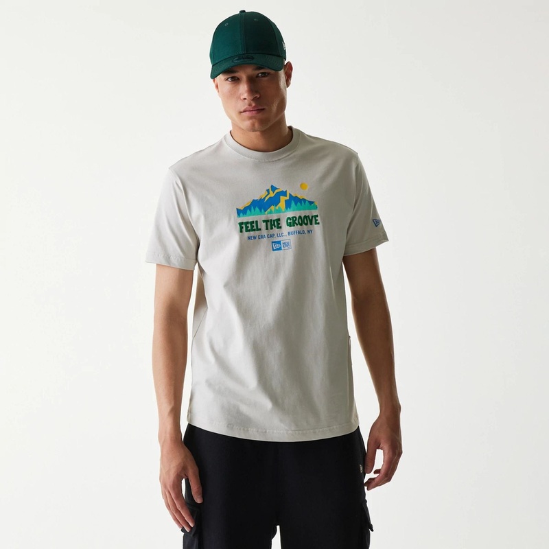 New Era Outdoor Earth Day Stone Side Pocket T-Shirt