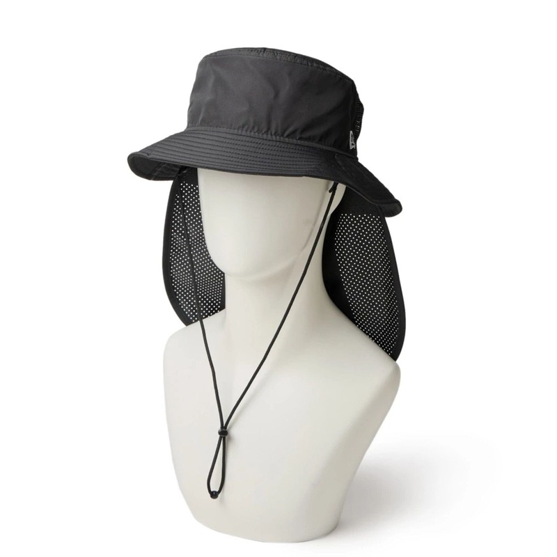 New Era Surf Black Adventure Bucket Hat