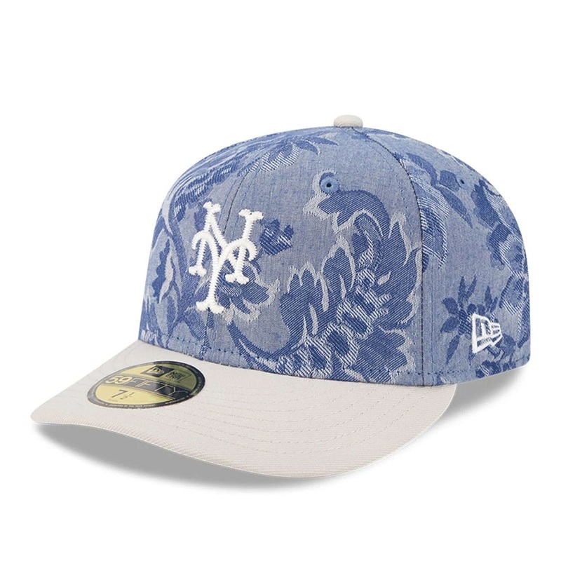 New York Mets Denim Jacquard Blue 59FIFTY Fitted Cap