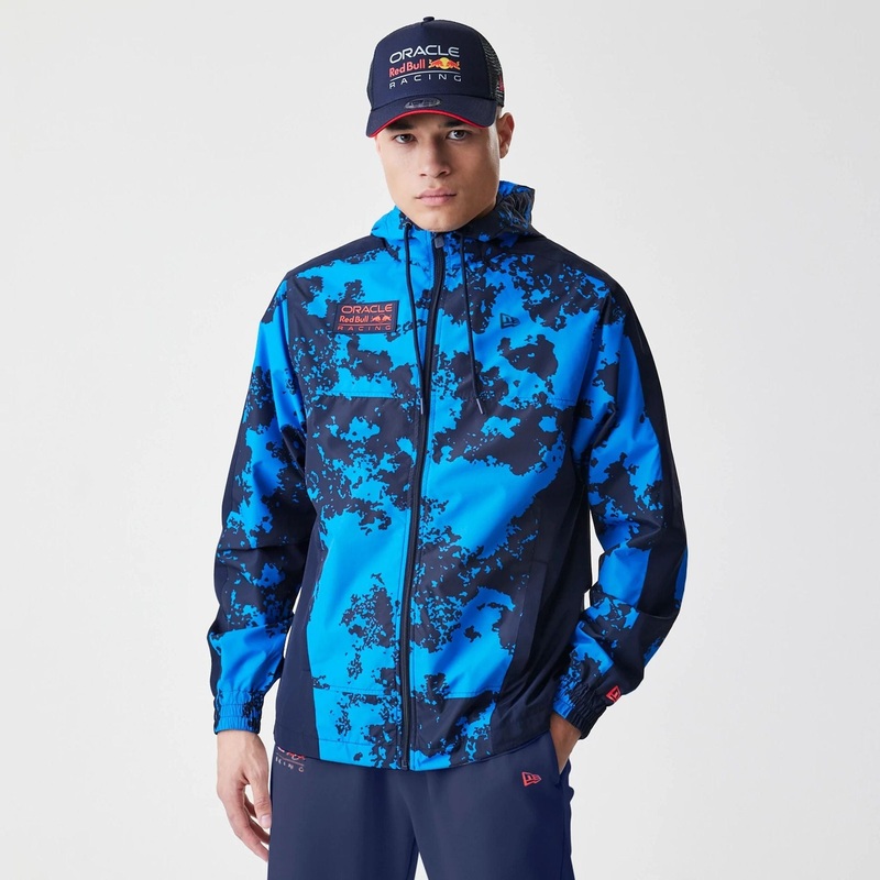 Red Bull Racing Blue Windrunner Jacket