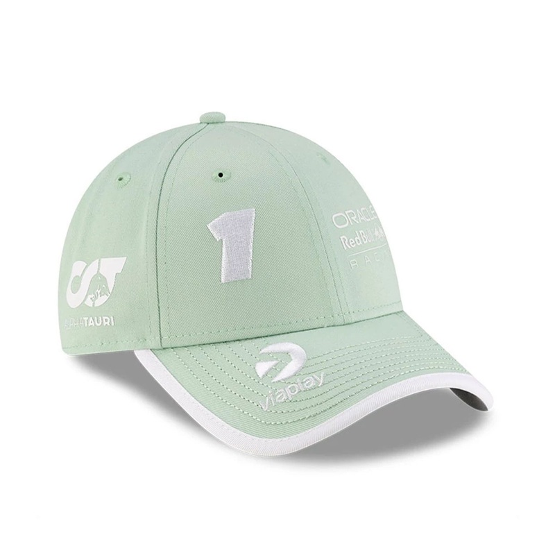 Red Bull Racing Max Verstappen Miami Race Special Pastel Green 9FORTY Adjustable Cap