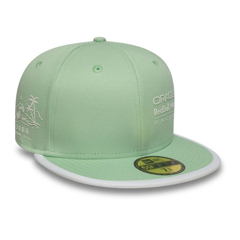 Red Bull Racing Miami Race Special Pastel Green 59FIFTY Fitted Cap