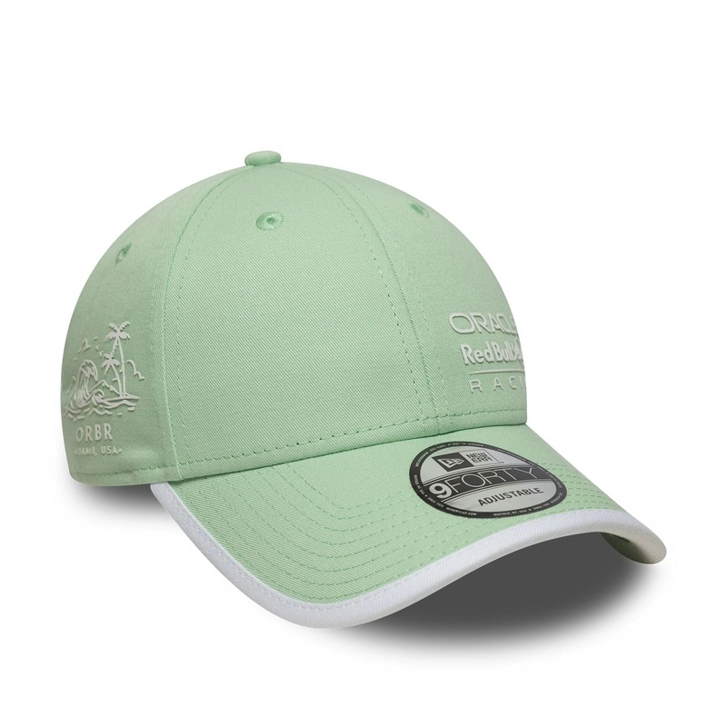 Red Bull Racing Miami Race Special Pastel Green 9FORTY Adjustable Cap