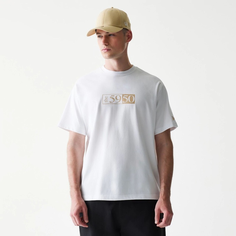 59FIFTY Fitted Cap Description Graphic White T-Shirt