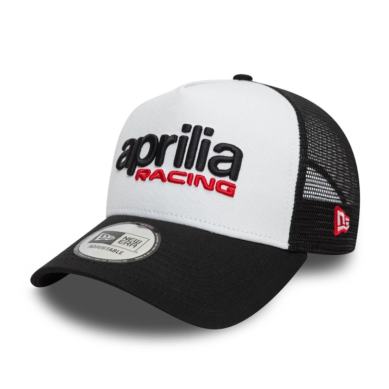 Aprilia Racing Essential White 9FORTY A-Frame Trucker Adjustable Cap