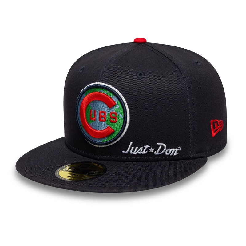 Chicago Cubs MLB Just Don Navy 59FIFTY Fitted Cap