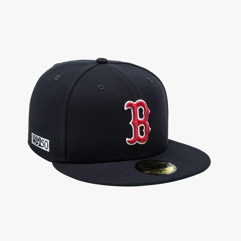 MLB 59FIFTY Day Boston Red Sox Navy 59FIFTY Fitted Cap
