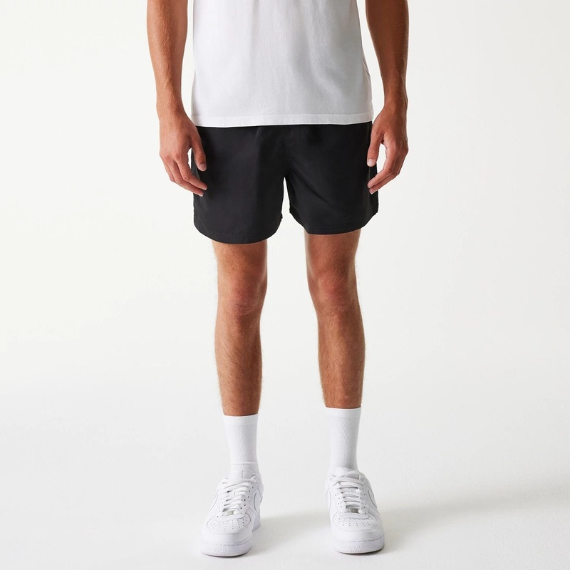 New Era Black Swim Shorts