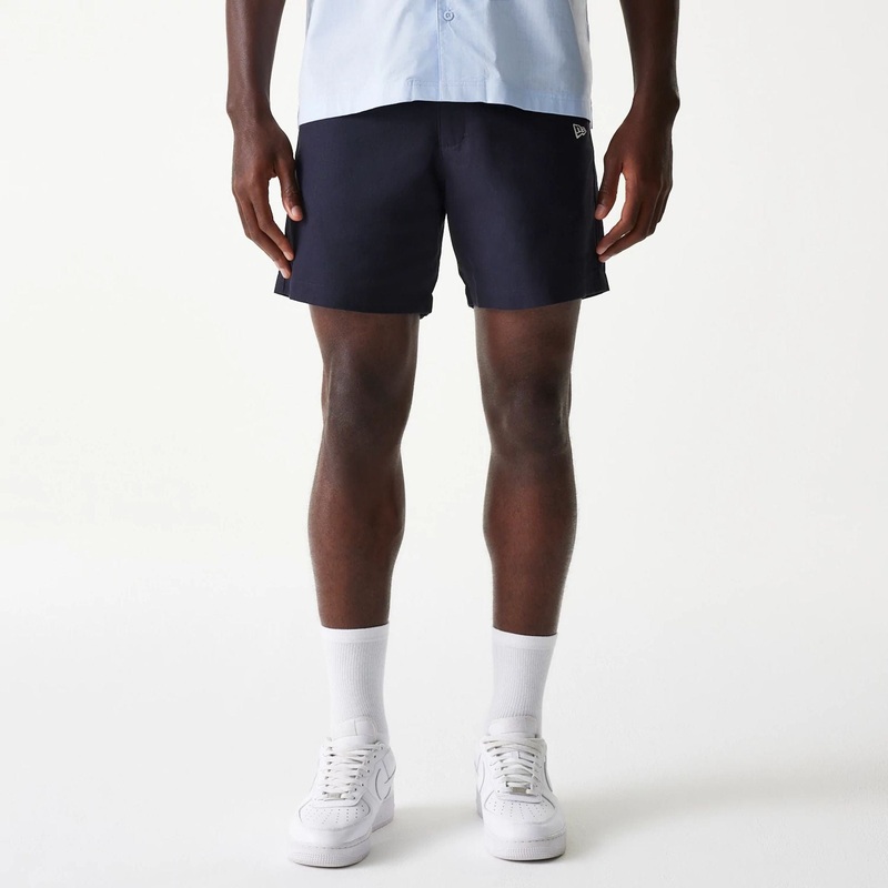 New Era Navy Chino Shorts