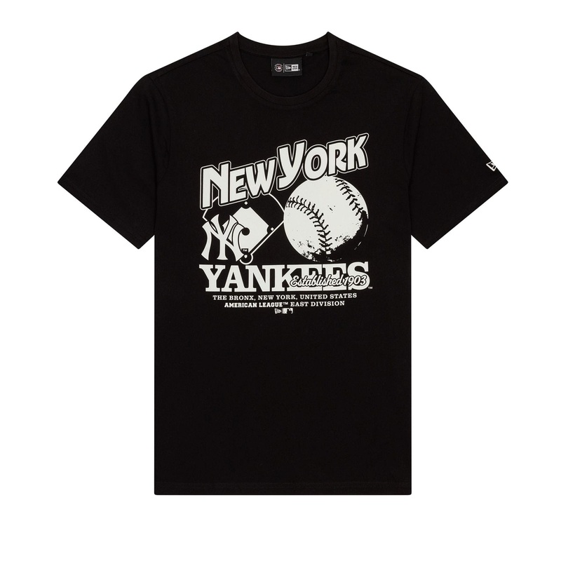 New York Yankees MLB Black T-Shirt