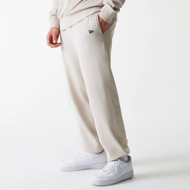 New York Yankees MLB League Essential Midi French Terry Cream Joggers
