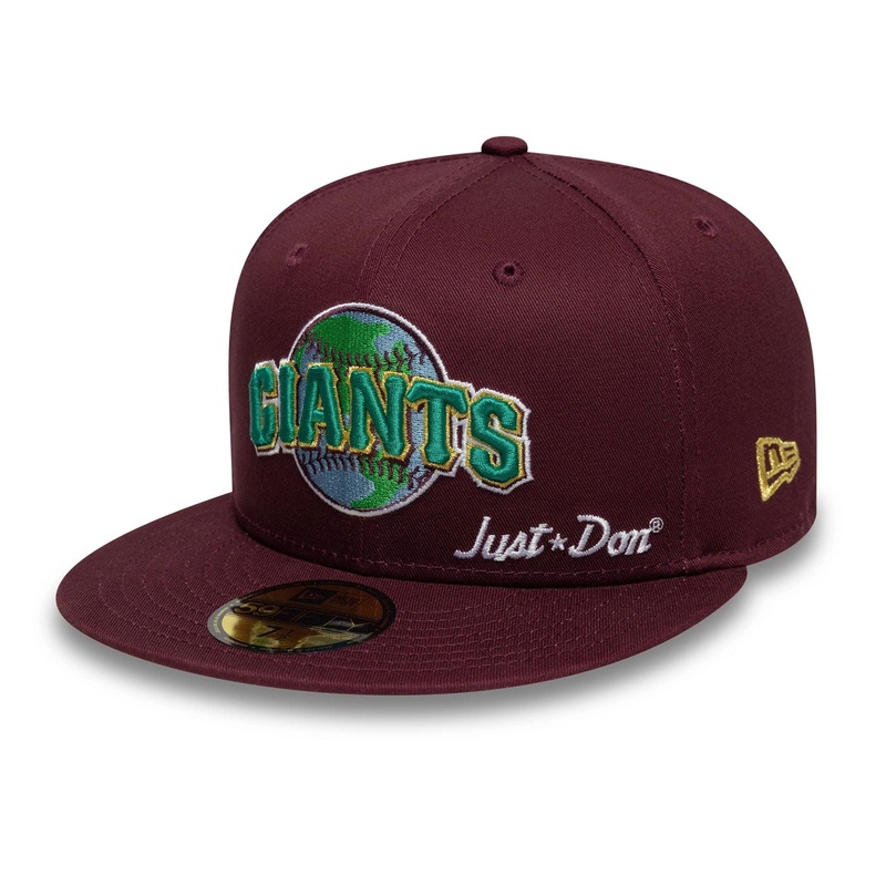 San Francisco Giants MLB Just Don Dark Purple 59FIFTY Fitted Cap