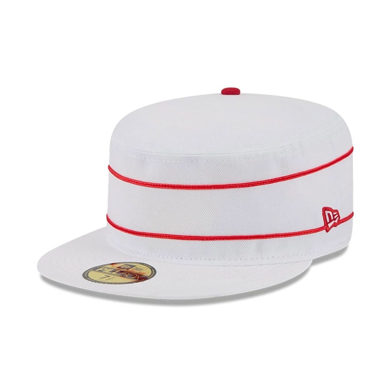 Worcester Red Sox MiLB Theme Nights 2025 White Pillbox Cap