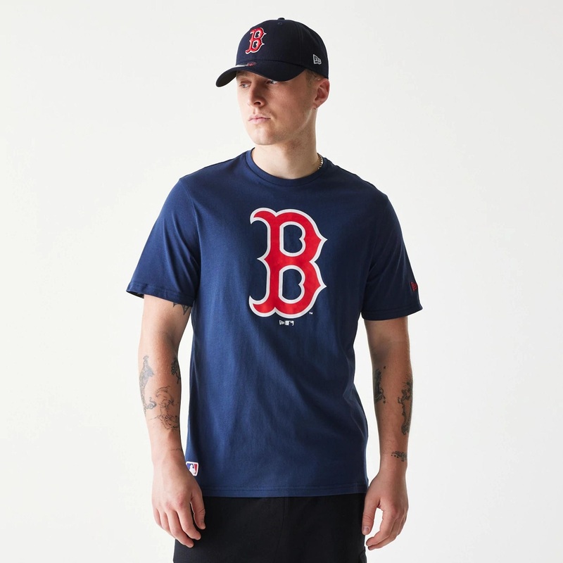 Boston Red Sox MLB Regular Dark Blue T-Shirt